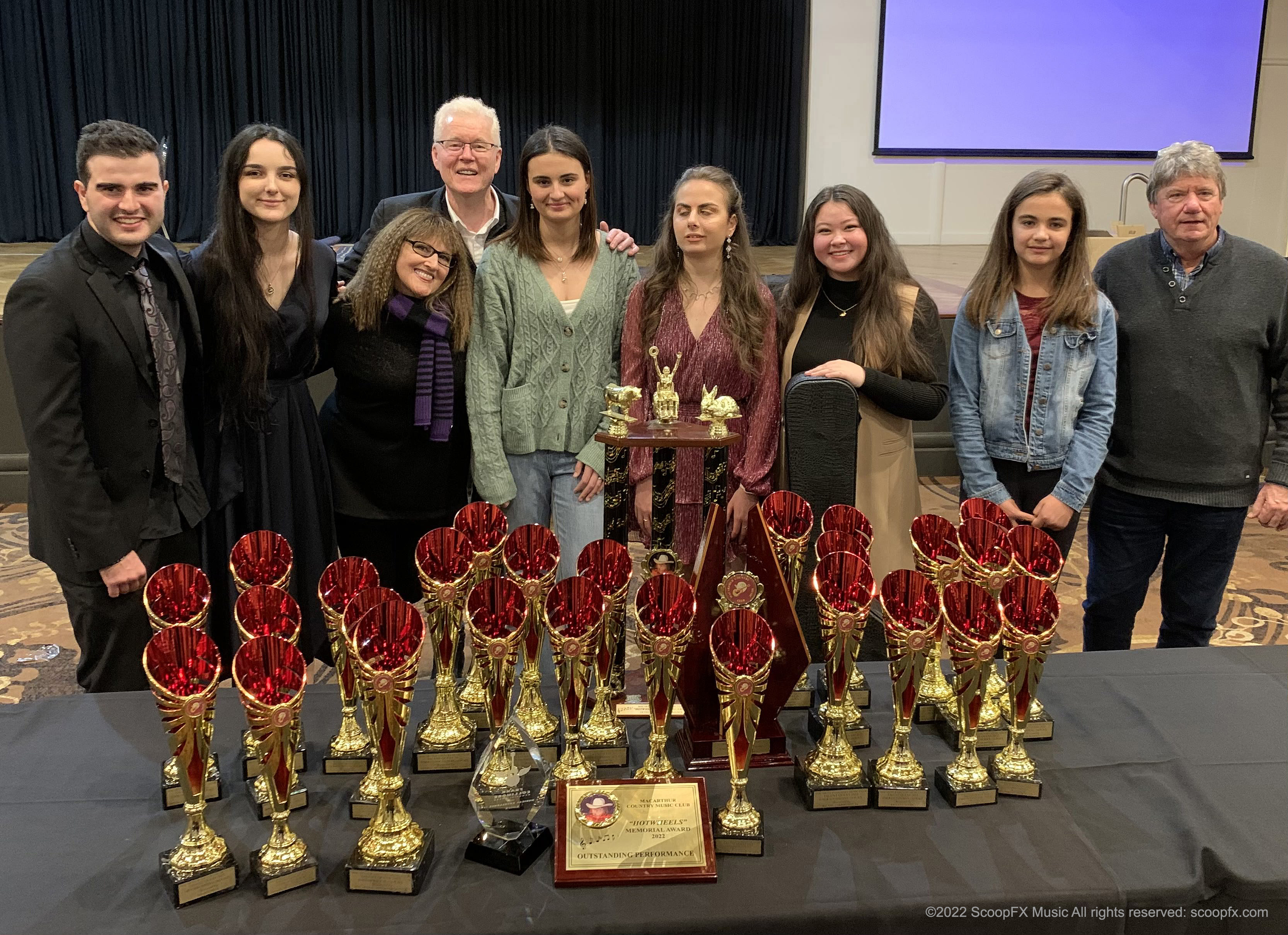 ScoopFX students scoop the awards at the Macarthur Country Music competition, June 2022